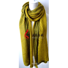 Acrylic Knitted Shawl (12-BR201812-8)